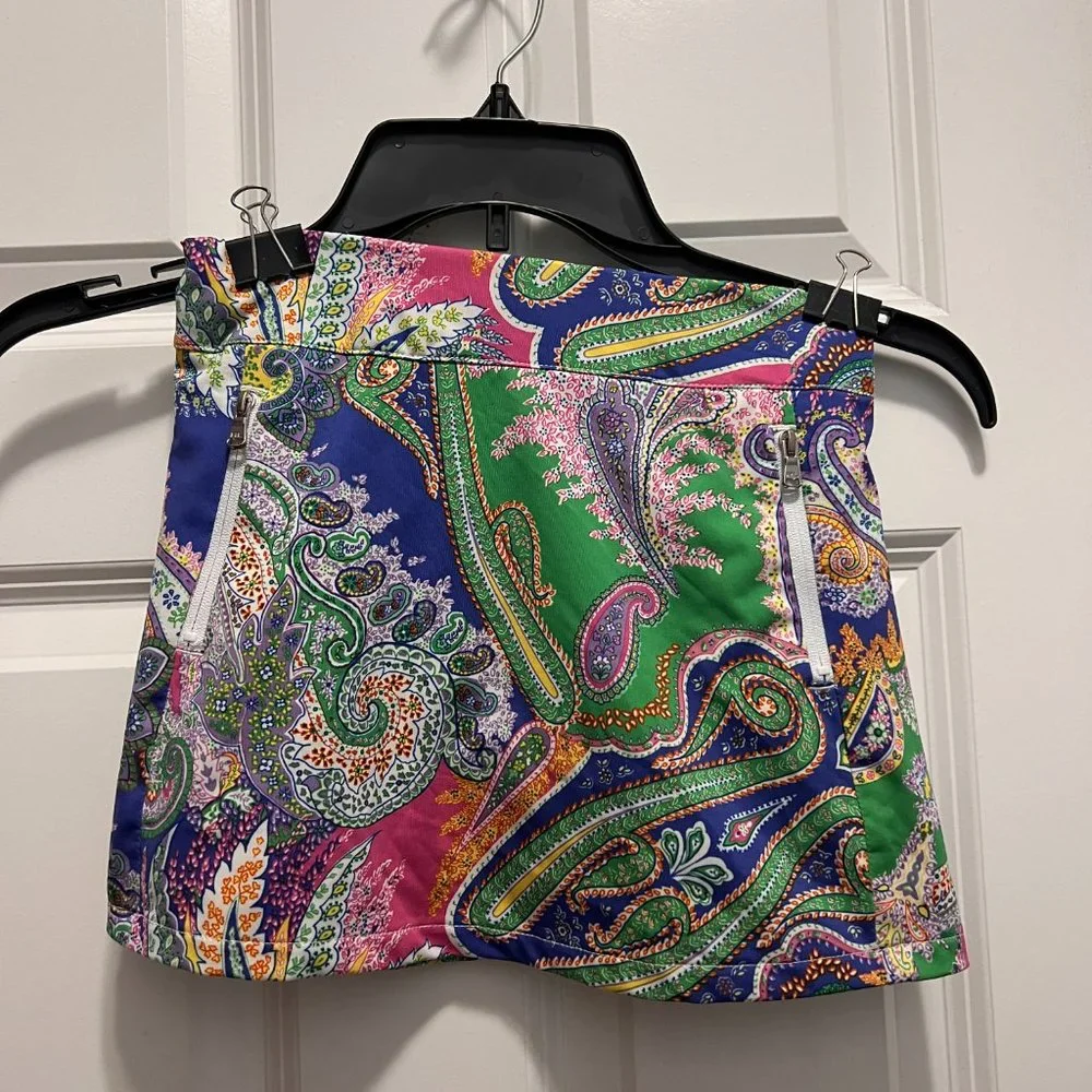 Polo Ralph Lauren size 6 paisley skort